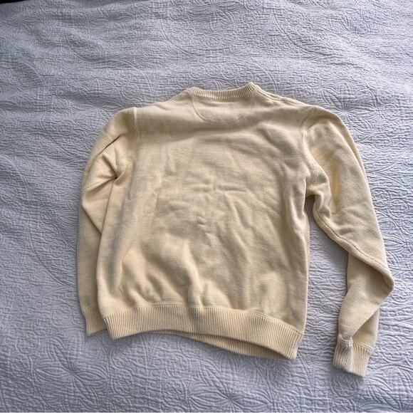 Eddie Bauer Men's Classic Crewneck Sweater, Yellow XL - Picture 3 of 3